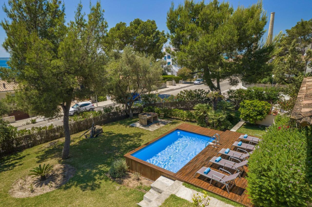 Villa Alcanada Garden Alcúdia Buitenkant foto