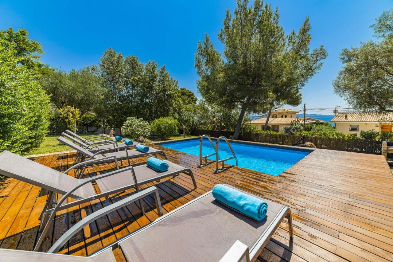 Villa Alcanada Garden Alcúdia Buitenkant foto