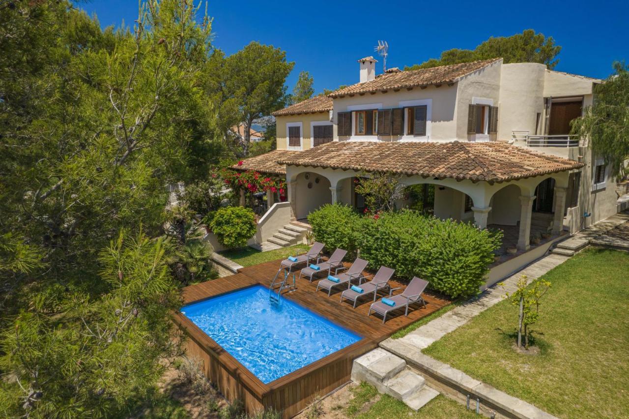 Villa Alcanada Garden Alcúdia Buitenkant foto